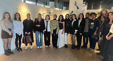 BŞEÜ'lü genç sanatçılar İstanbul'daki prestijli sergide
