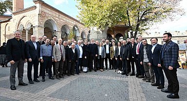 BTSO'dan Tarihi Çarşı ve Hanlar Bölgesi için ortak vizyon toplantısı