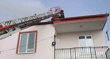 Bucak'ta bacada yangın paniği