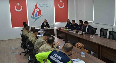 Bulanık'ta "Aylık Güvenlik ve Asayiş Toplantısı" yapıldı
