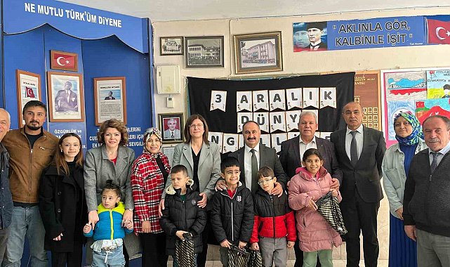 Buldan Milli Eğitim özel öğrencileri unutmadı