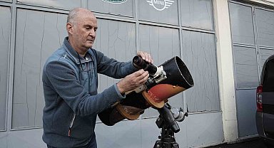 Bursa'da 1 yıllık sabır tek karede buluştu, güneşin ufuk yolculuğu görüntülendi