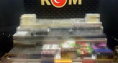 Bursa'da 8 bin 870 paket kaçak sigara ele geçirildi