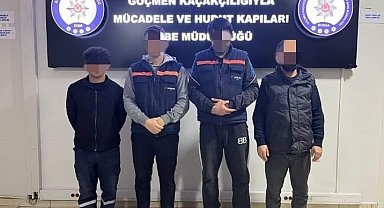 Bursa'da düzensiz göçmen denetimi