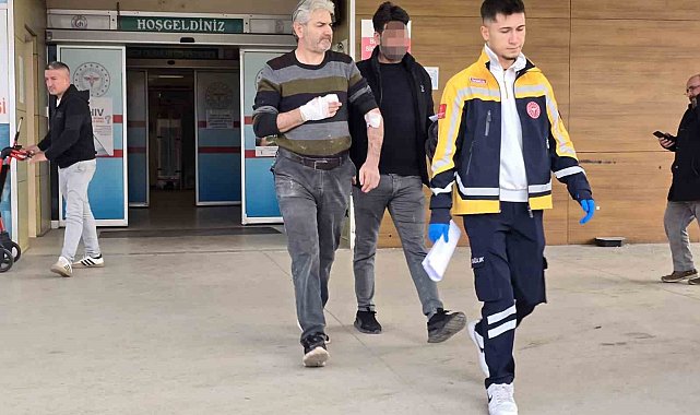 Bursa'da fabrika işçisi elini testereye kaptırdı