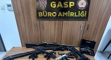 Bursa'da silah operasyonu: 41 şüpheliye adli işlem