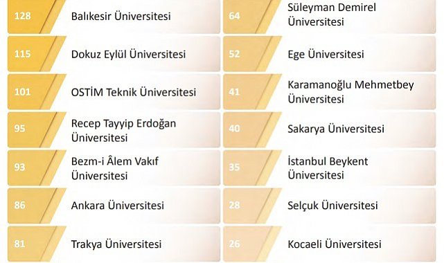 BUÜ, YÖK 2025 Genel Raporunda farkını ortaya koydu