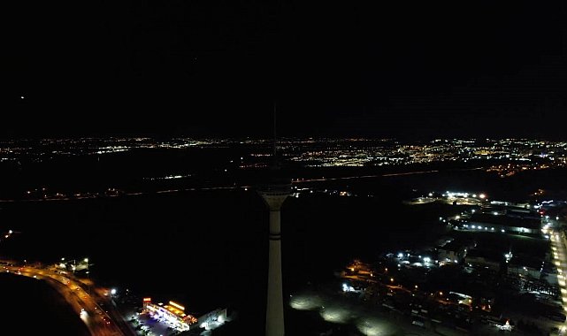 Büyükçekmece Televizyon Kulesi hava trafiği için tehlike saçıyor