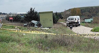 Büyükçekmece'de gece yaşanan kaza gündüz fark edildi: 2 ölü