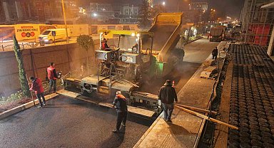 Büyükşehir, Azerbaycan Mahallesi'nde yol konforunu artırıyor