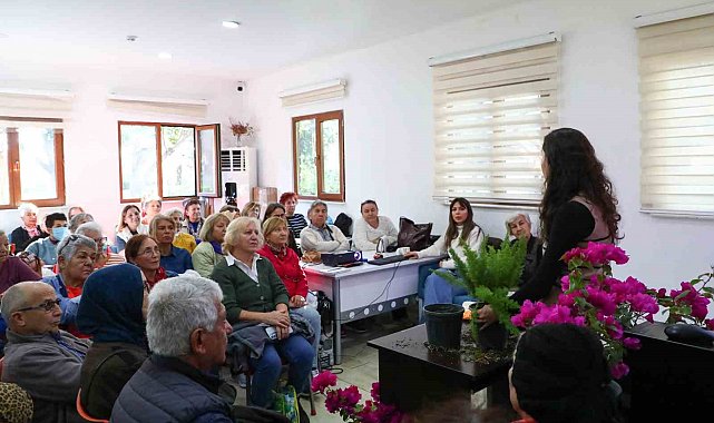 Büyükşehir Belediyesinden, yaş almış bireylere evde çiçek yetiştiriciliği eğitimi