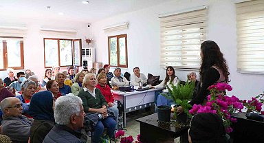 Büyükşehir Belediyesinden, yaş almış bireylere evde çiçek yetiştiriciliği eğitimi