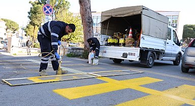 Büyükşehir ekiplerinden Koçarlı ve Germencik'te hummalı çalışma