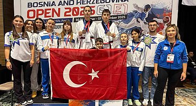 Büyükşehir Taekwondocuları Saraybosna'da Türkiye'yi gururlandırdı