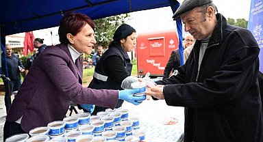 Büyükşehirden kandil hayrı