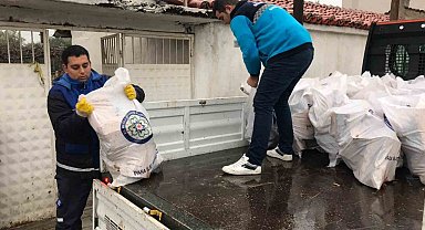 Büyükşehirden yakacak yardımı