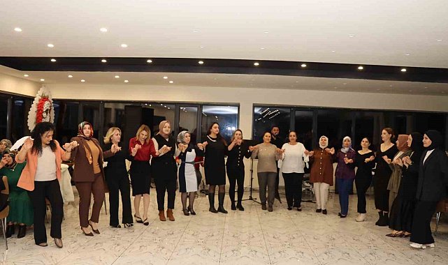 Çalışan kadınlar gönüllerince eğlendi