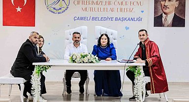 Çameli'de 2025 yılının son nikâhı kıyıldı