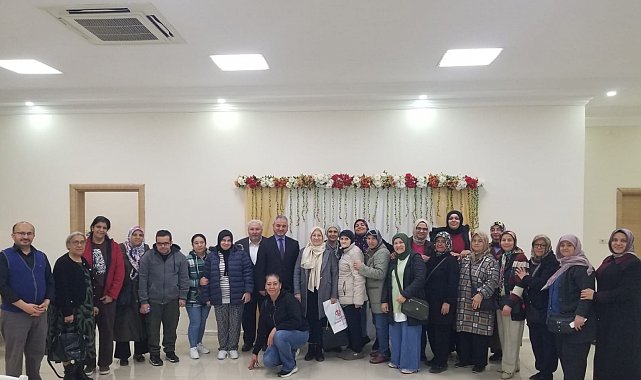 Cami, engelli buluşması gönülleri birleştirdi