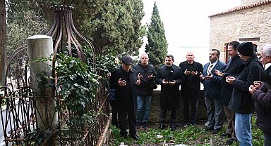 Çanakkale'de 124 yıl sonra Necip Paşa'nın kabrine ulaşıldı