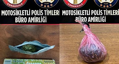 Çanakkale'de huzur ve güvenlik uygulamalarında 2 şüpheli tutuklandı