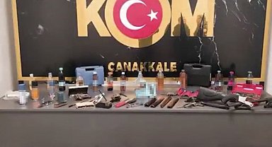 Çanakkale'de kaçakçılık operasyonuna 3 tutuklama