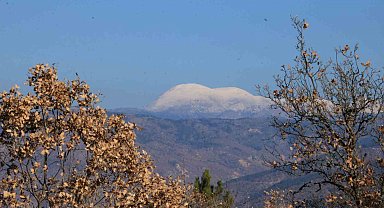 Çankırı'da sonbahar ve kış aynı karede