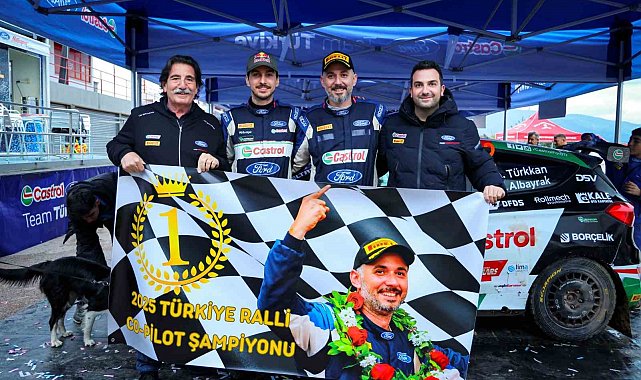 Castrol Ford Team Türkiye, 2025 Türkiye Ralli Şampiyonası'nda sınıfında birinci oldu