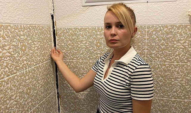 Çatlaklar oluşan evde diken üstünde hayat