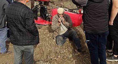 Cenaze aracı ile traktör çarpıştı: 4 yaralı