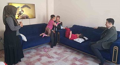 Çermik'te engelli bireyler unutulmadı