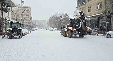 Çermik'te kar esareti