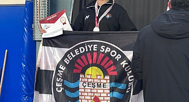 Çeşme Belediyespor'dan taekwondoda gururlandıran başarı