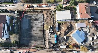 Çiftlik Ulu Cami'nin temeli törenle atıldı