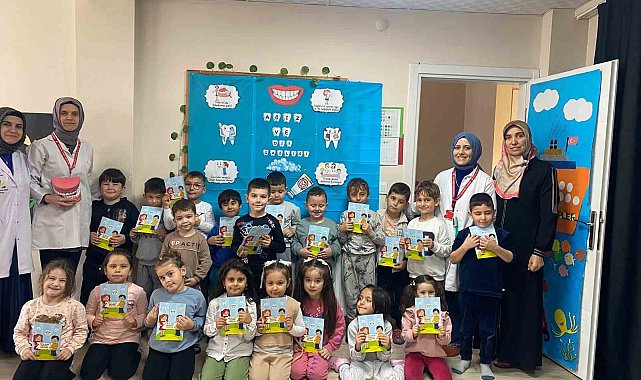 Çilimli'de miniklere sağlıklı gülüşler için eğitim