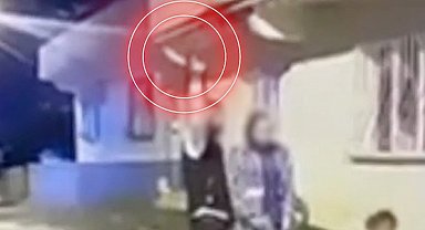 Çocuğun yanında silahla havaya ateş eden şahıs yakalandı