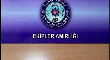 Çorum'da aranan 9 kişi yakalandı