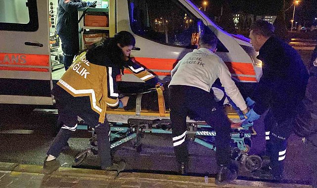 Çorum'da motosiklet yayaya çarptı: 2 yaralı