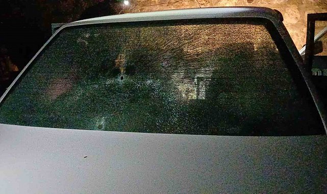 Çorum'da park halindeki otomobil kurşunlandı