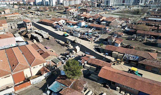 Çorum'da trafiği rahatlatacak yeni bir bağlantı yolu daha açıldı