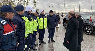 Çorum'da yılbaşı mesaisi: Bin 271 güvenlik personeli sahada