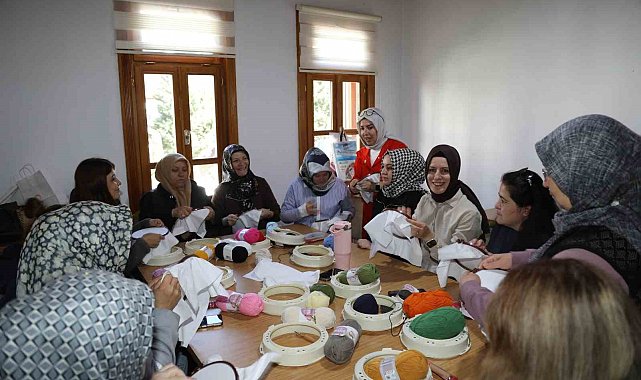 Çubuk'taki tarihi konak ilçedeki kadınların yeni dünyası oldu