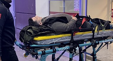 Çukura giren motosiklet devrildi: 1 yaralı