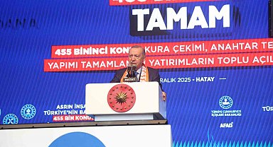 Cumhurbaşkanı Erdoğan: "Devletle milleti karşı karşıya getirmeye çalışanların hiçbirisi yok. Ama biz buradayız"
