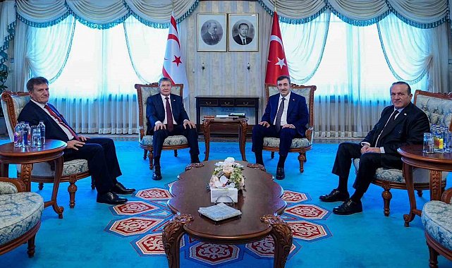 Cumhurbaşkanı Yardımcısı Cevdet Yılmaz: "Anavatan ve garantör ülke olarak KKTC'nin meşru haklarını desteklemeye devam edeceğiz"
