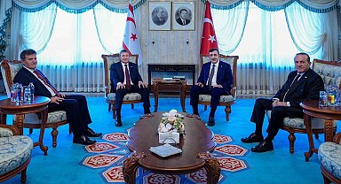 Cumhurbaşkanı Yardımcısı Cevdet Yılmaz: "Anavatan ve garantör ülke olarak KKTC'nin meşru haklarını desteklemeye devam edeceğiz"