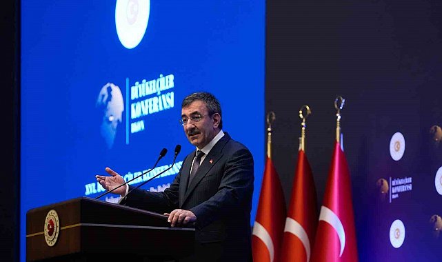 Cumhurbaşkanı Yardımcısı Yılmaz: "Türkiye bugün insani duruş ve stratejik akılla düzen kurucu aktör konumundadır"