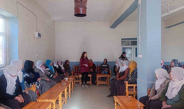 Çüngüş'te toplumsal cinsiyet eşitliği çalışması