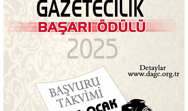 DAGC gazetecileri ödüllendirecek