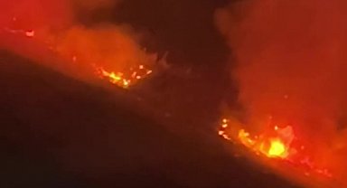 Dava nedeniyle kapatılan yoldan geçemeyen itfaiye yangına ulaşmakta güçlük çekti